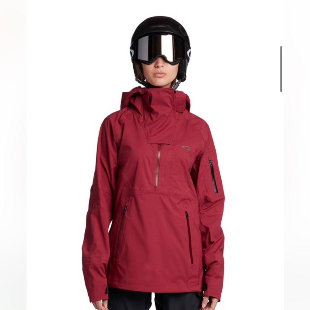 Oakley Snow Shell 3L Anorak Jacket- Size L - Gray